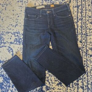 Pilcro and the Letterpress Indigo Skinny Jeans